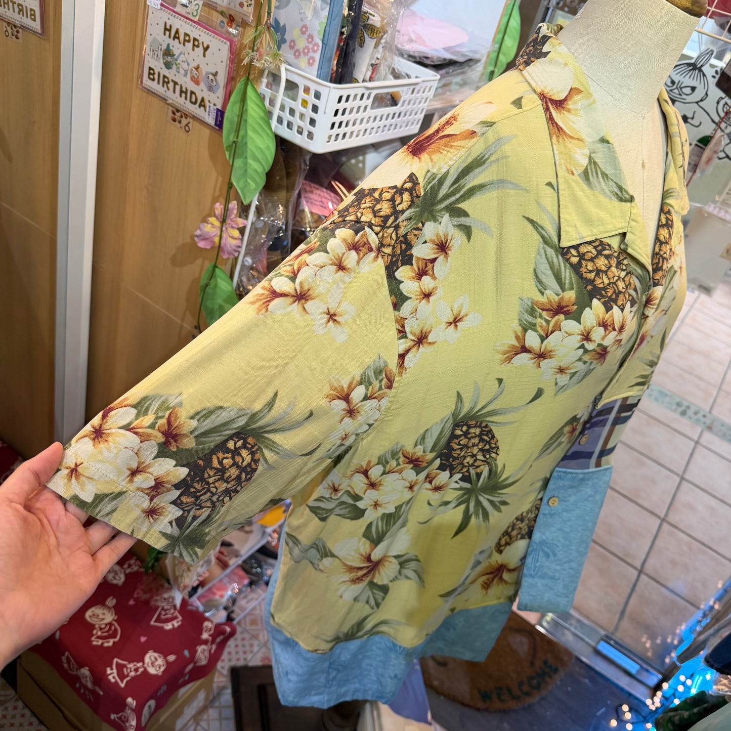 Rehersall Assort Unique Patchwork Shirt, made in Japan