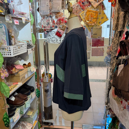 Munich Navy Blouse, made in Japan