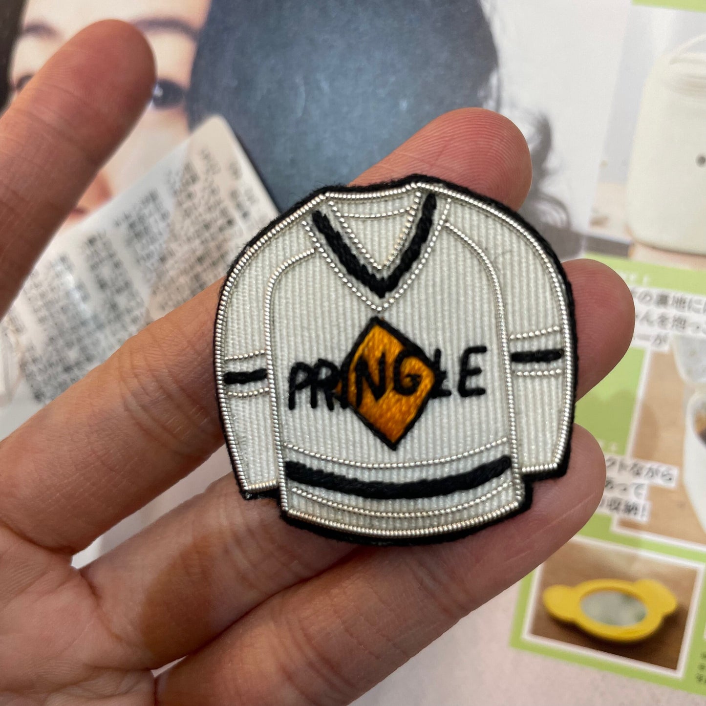 Sale- Pringle Pullover Brooches, made in India