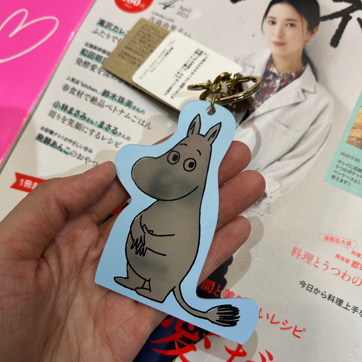 Sale- Moomin Acrylic Key Charm