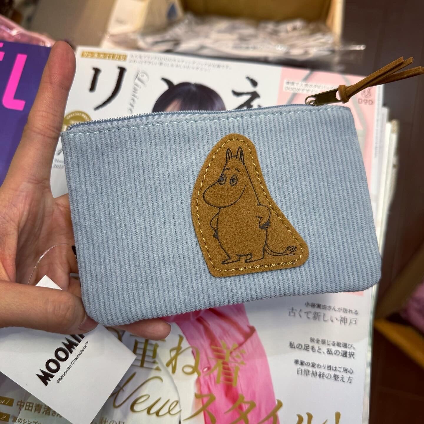 Moomin Blue Pouch