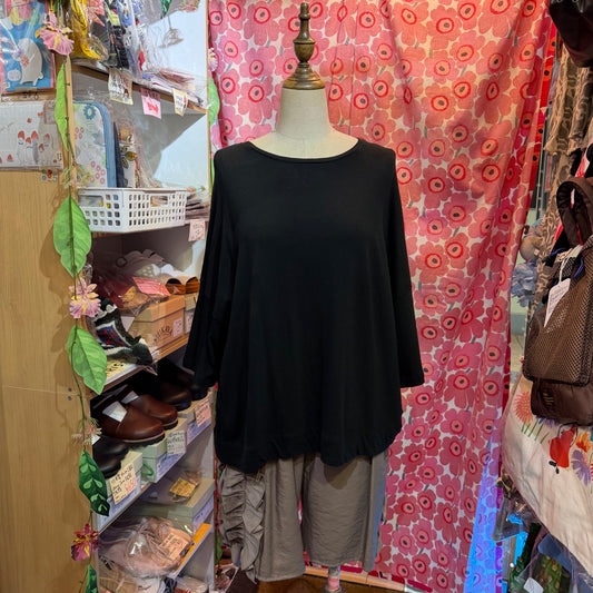 EXTRA30- SO Black T-shirt, made in Japan
