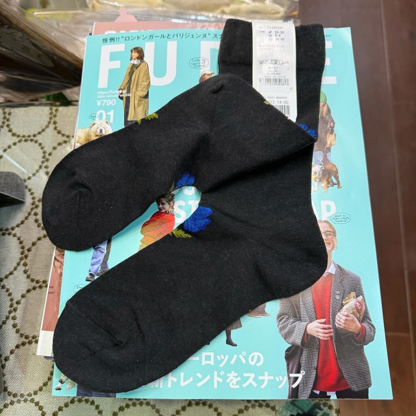 ande Rabbit Socks, made in Japan