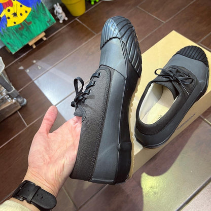 Sale- Moonstar Mudguard Low-cut Rubber x Canvas Shoes, 2 Colors,  made in Japan