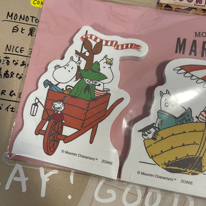Sale- Moomin Memo Stickers, made in Japan