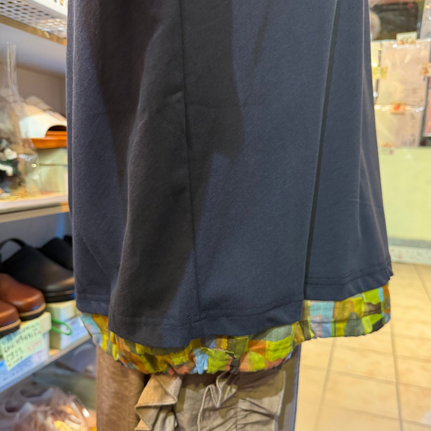 Garance et VoLette Camouflage X Navy Sweatshirt