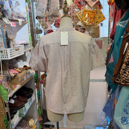 VM Wine Striped Shirt, made in Japan