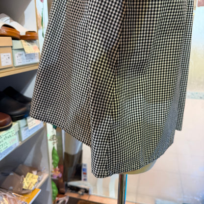 Blue Willow Black Gingham Blouse