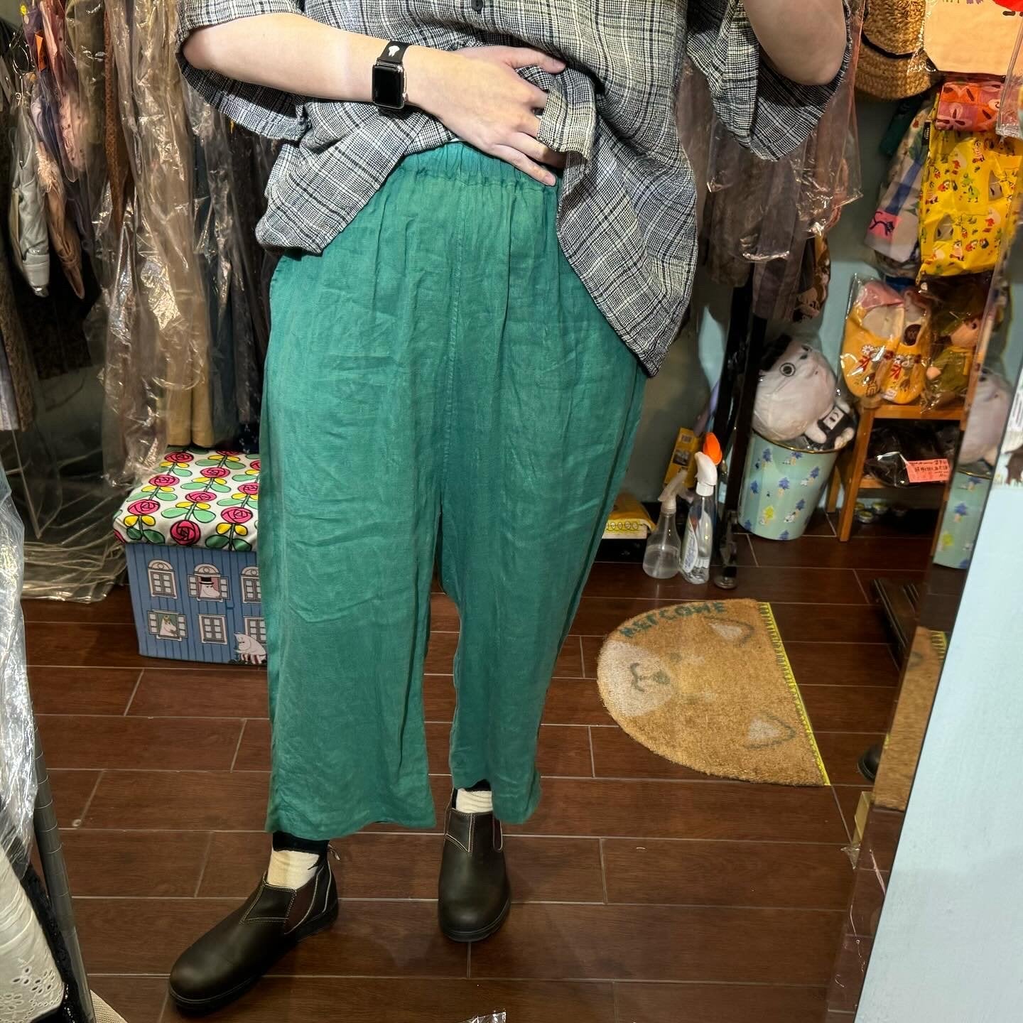 EXTRA20- Lueuf Linen Pants, 2 Colors, made in Japan