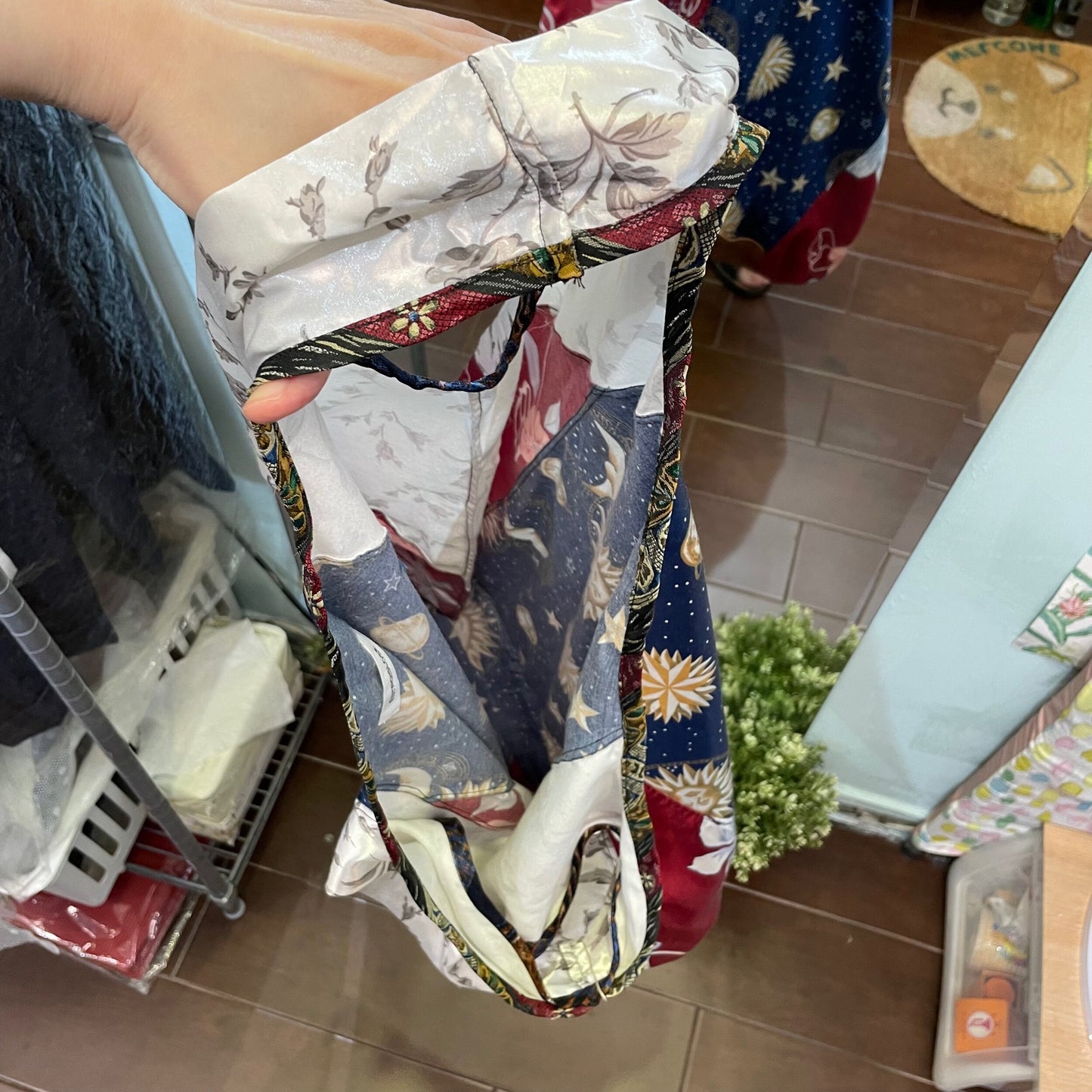 Sale- Estroislose Patchwork Bag, made in Pakistan