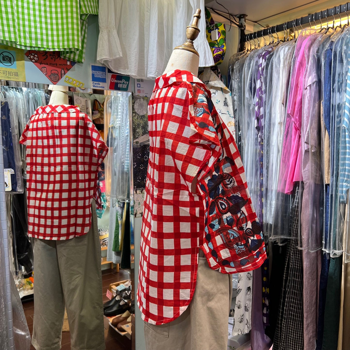 EXTRA20- Kilki Checked Top, 4 Colors, made in India