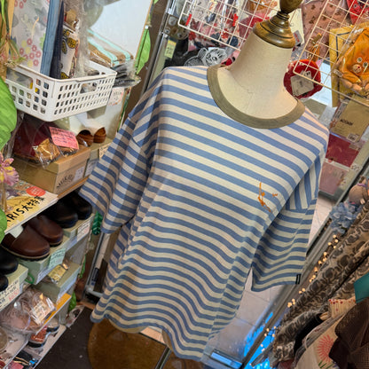 Laiterie Striped T-shirt, 2 Colors, made in Japan