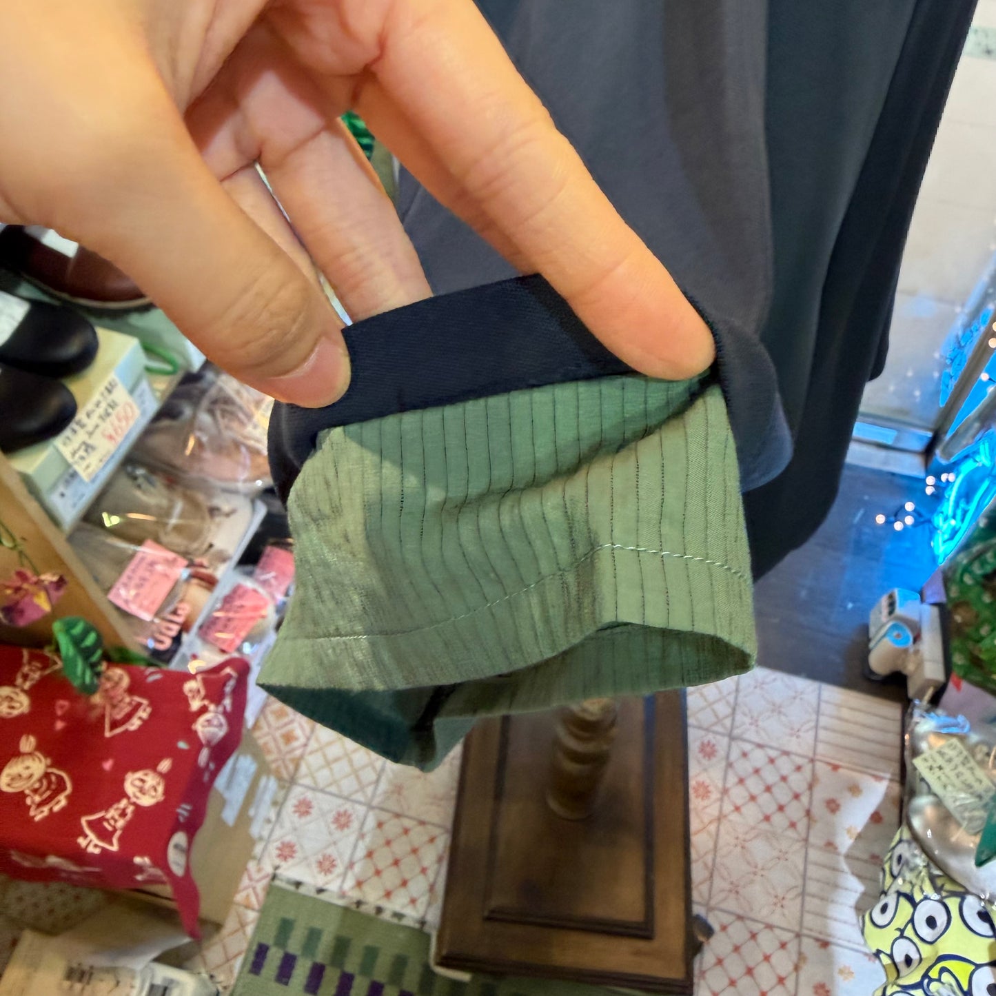 Munich Navy Blouse, made in Japan