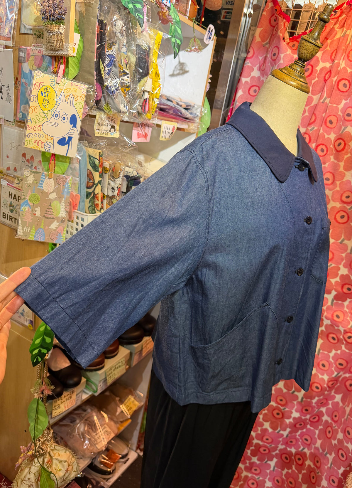 Mizuiro Ind Denim Shirt, 2 Colors, made in Japan