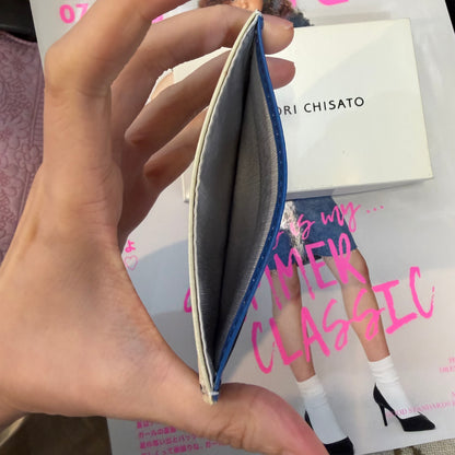 Sale- Tsumori Chisato Leather Card Holder with Box, made in Japan