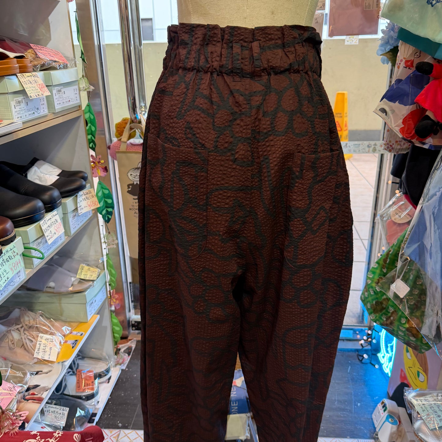 Tumugu Original Print Floral Cotton Pants, 2 Colors