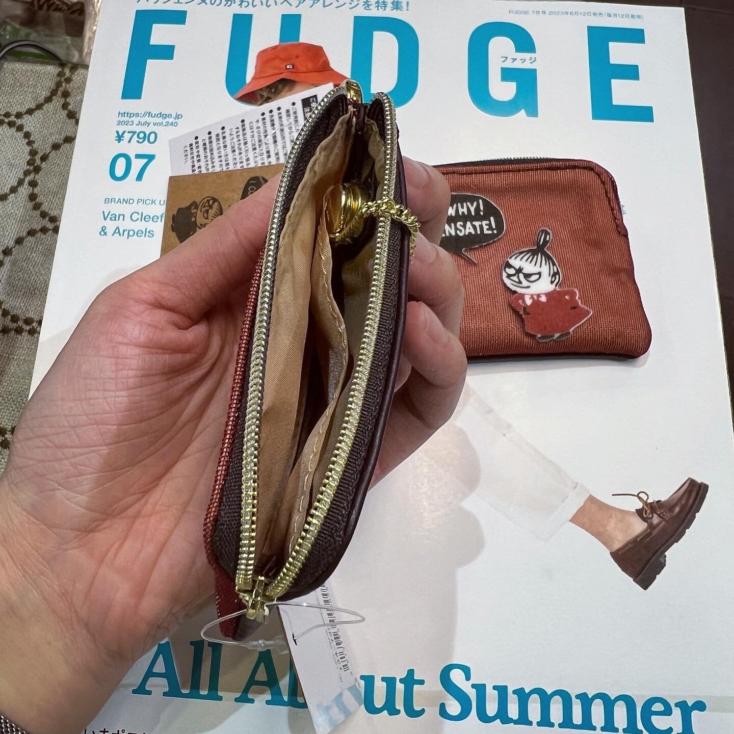 Sale- Little My Red Key &  Coins Pouch