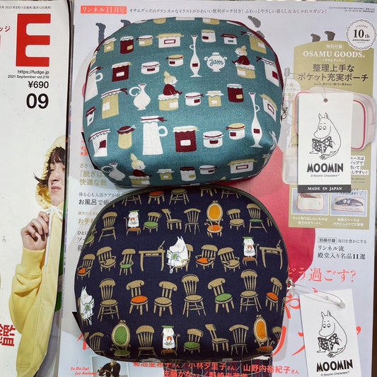 Sale- Moomin Pouch, 2 Colors, made in Japan