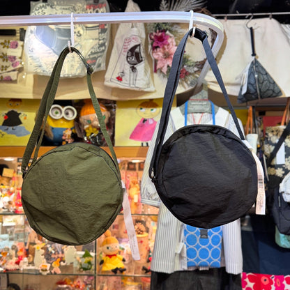 Anvocoeur Circle Nylon Bag, 2 Colors, made in Japan