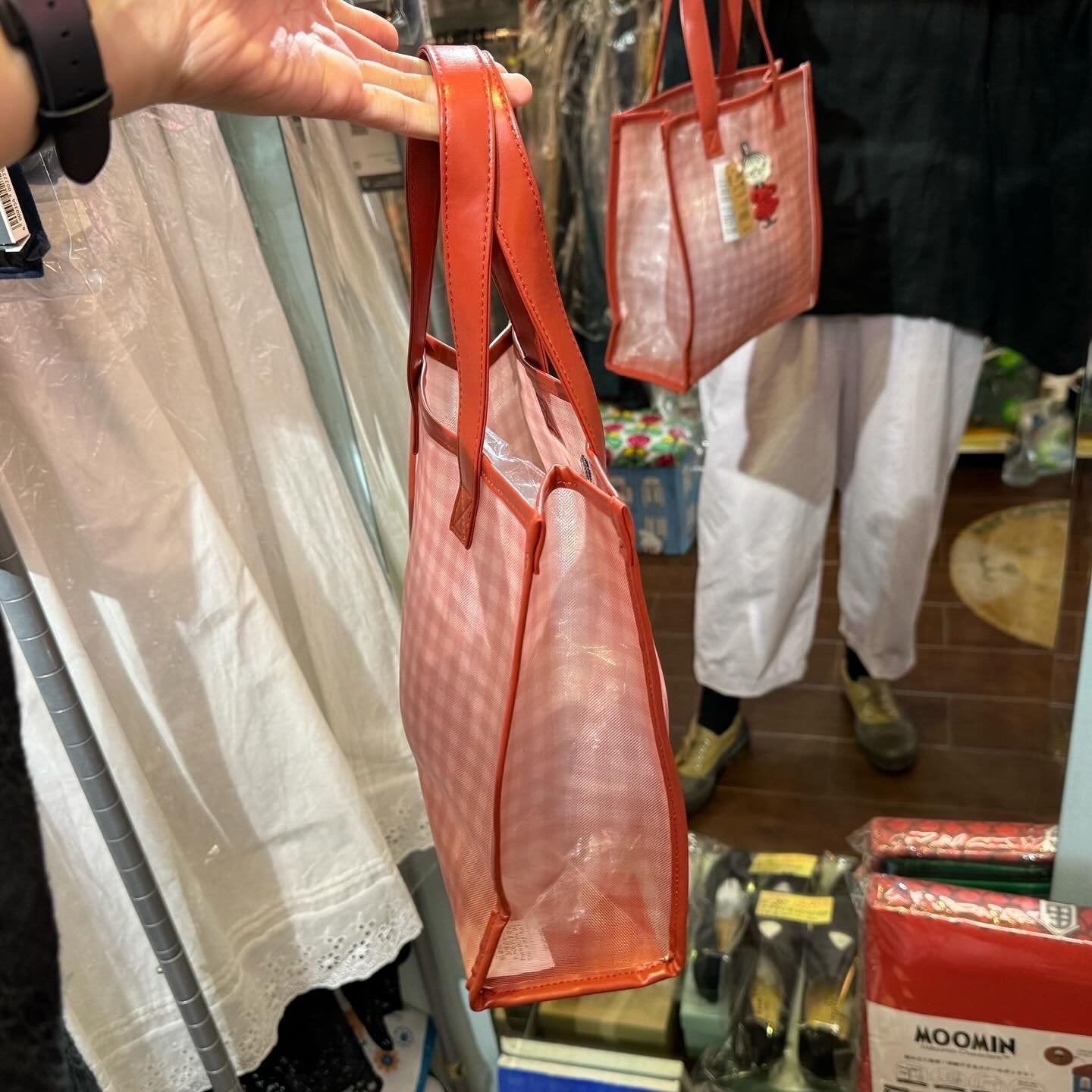Sale- Little My  See-through HandBag, Transparent