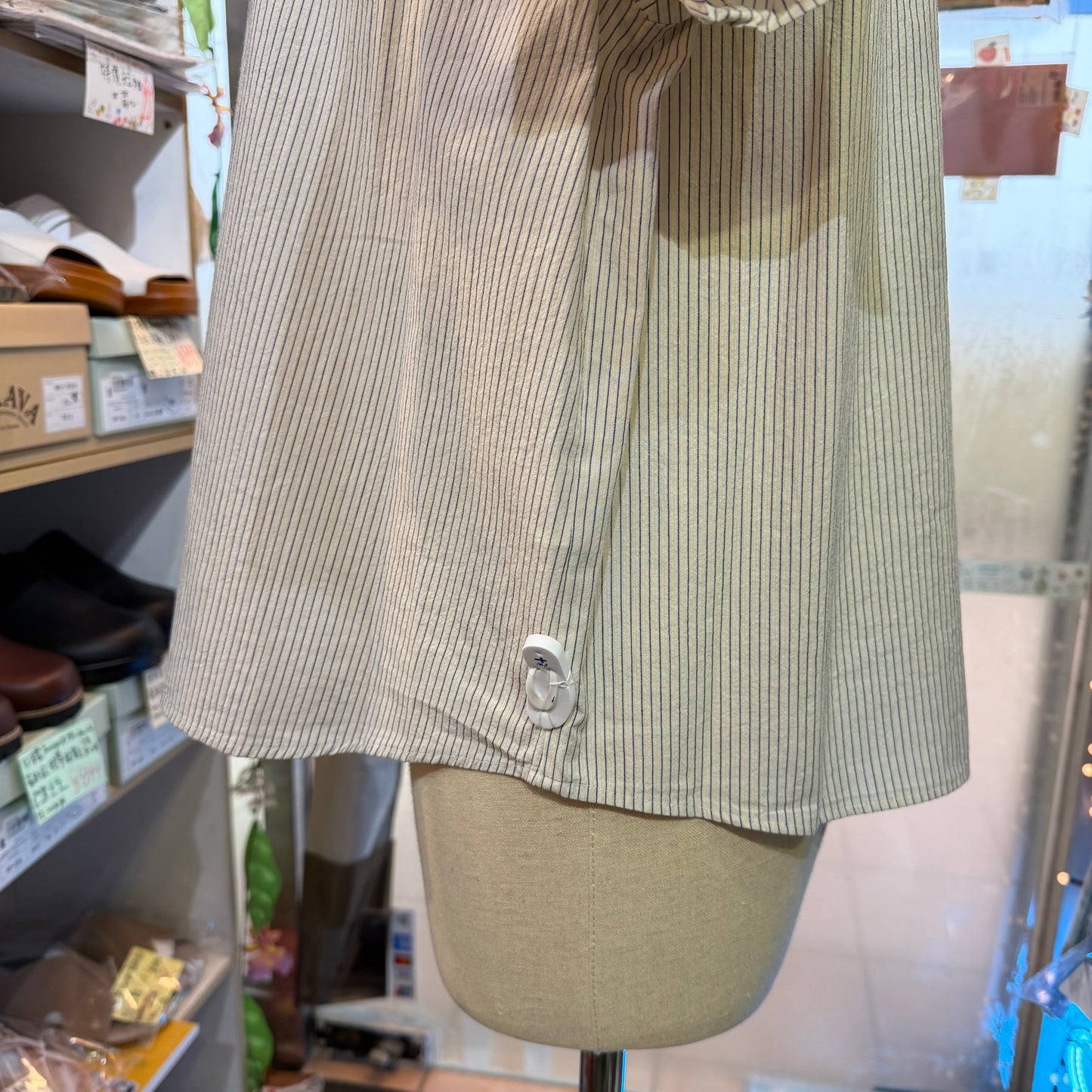 VM Natural Striped Shirt, made in Japan