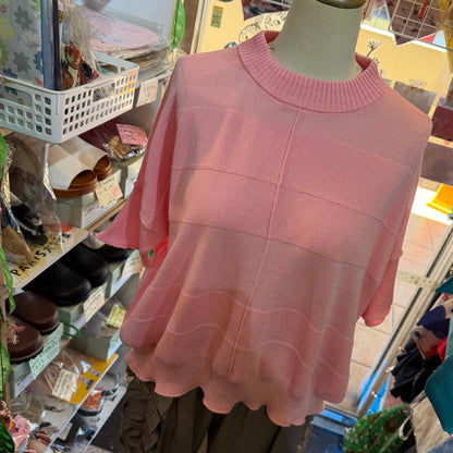Estroislose Pink Cotton Sweatshirt