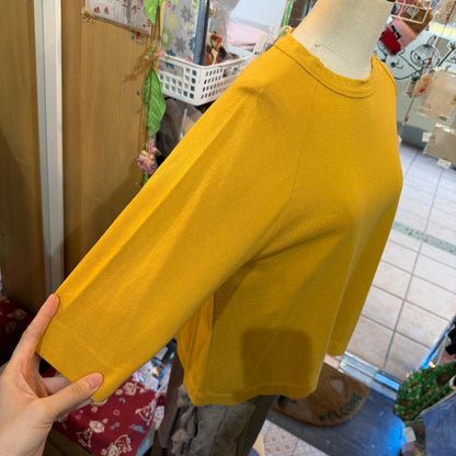 Days Yellow T-shirt, made in Japan