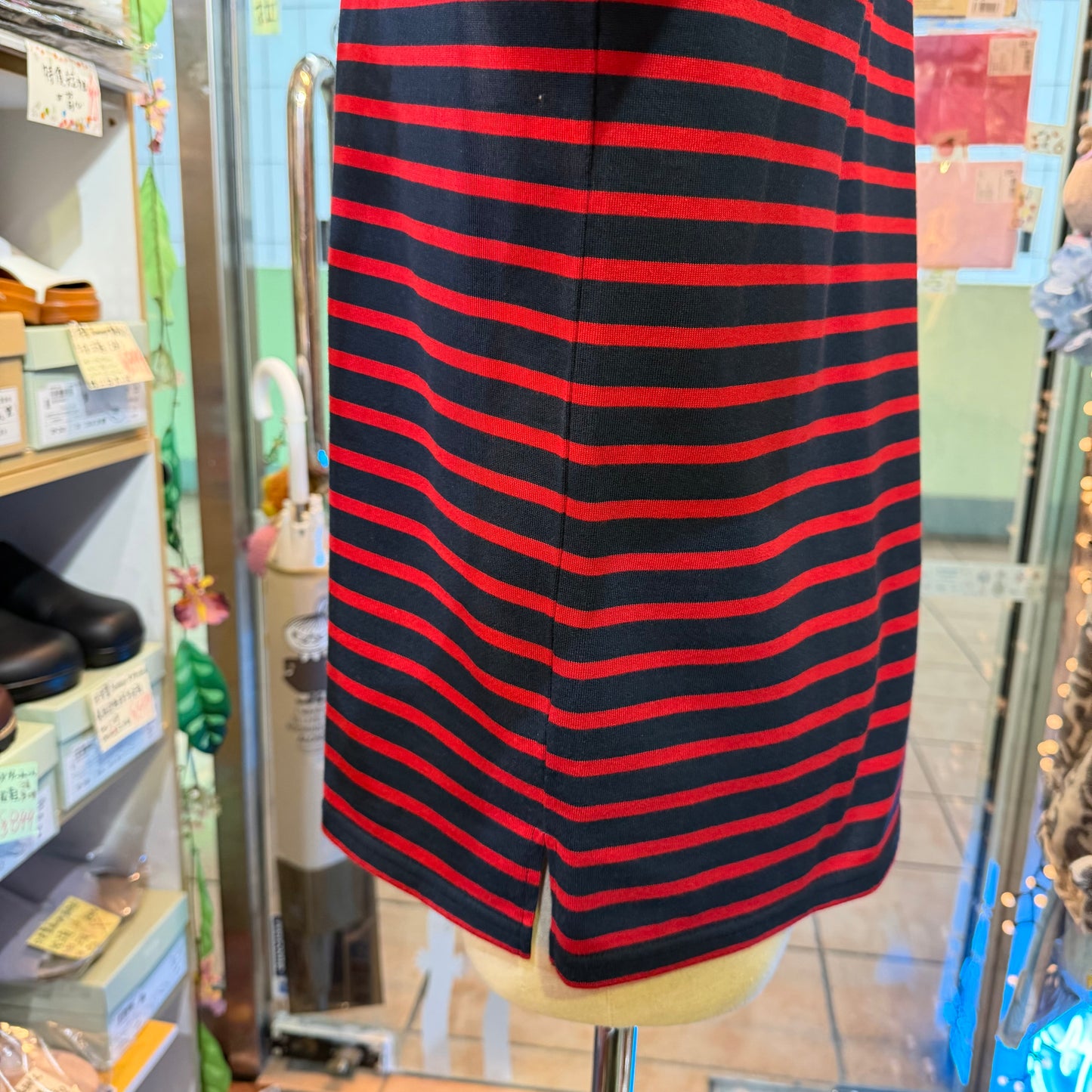 Nachukara Striped T-shirt, 2 Colors, made In Japan