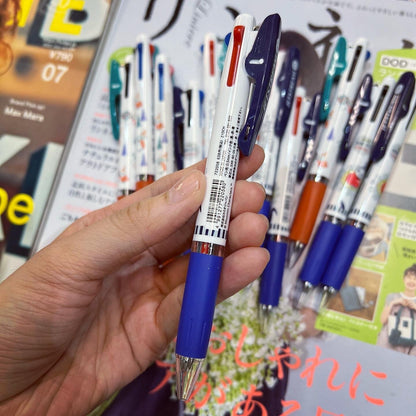 Little My 0.5mm 3 Colors Ballpoint Pens, 2 Patterns, made in Japan