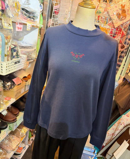 Sale- notorico Navy Sweatshirt