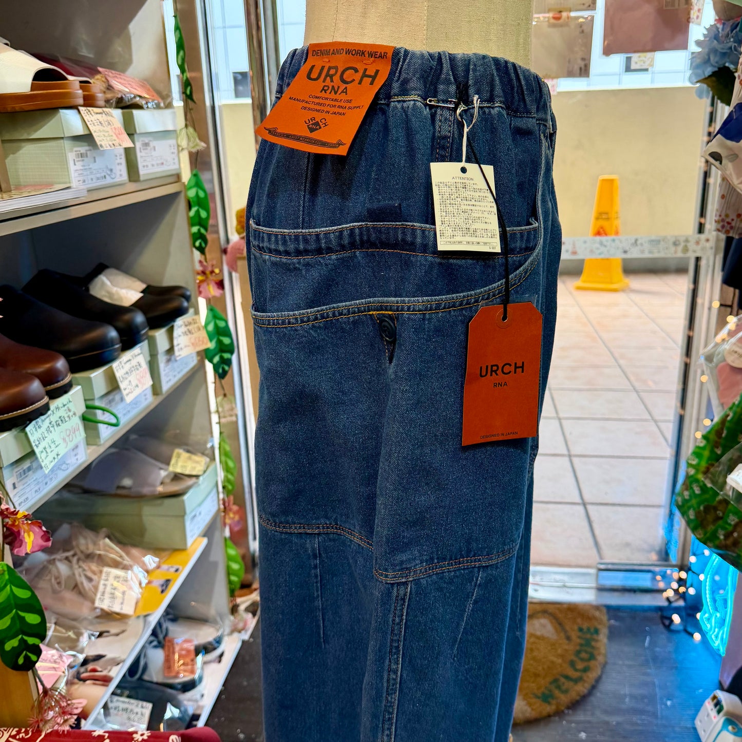 URCH RNA Knee-length Denim Pants