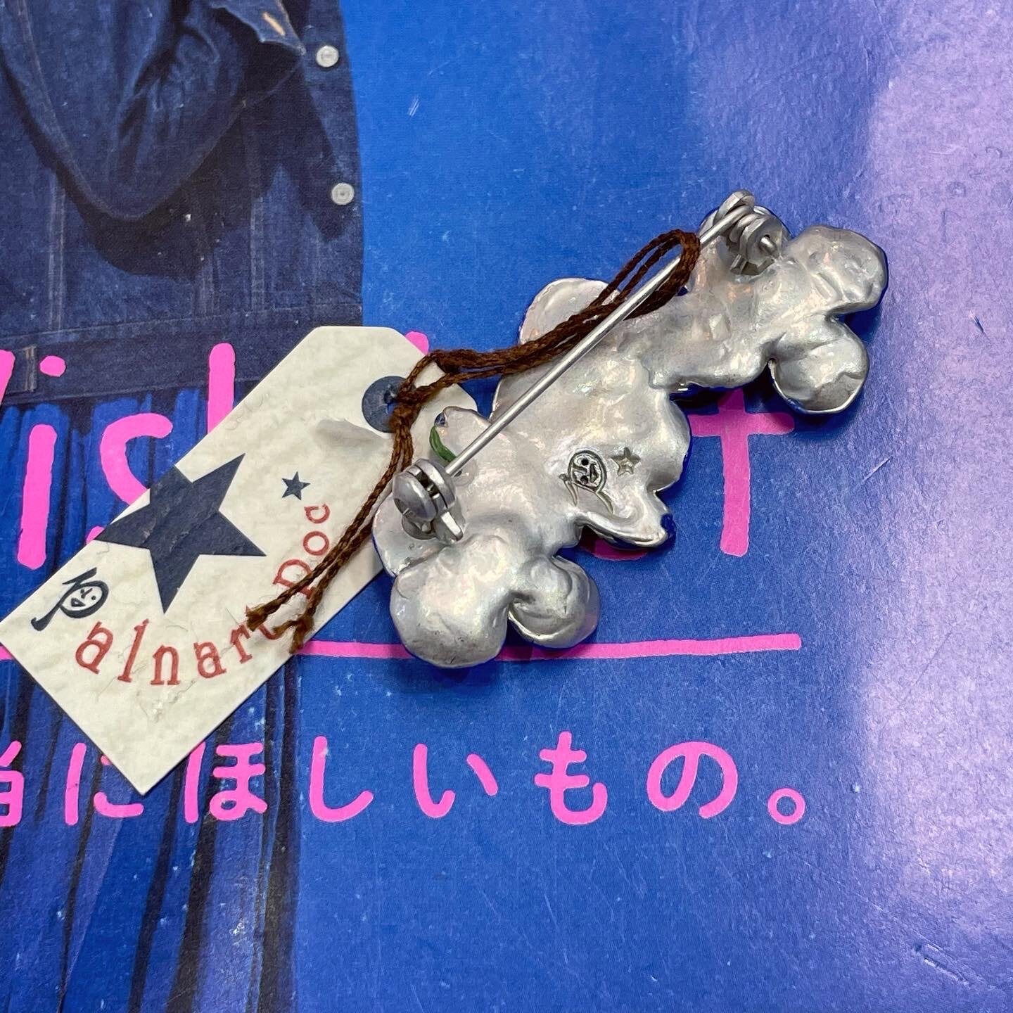 Palnart Poc Flower Brooch, made in Japan
