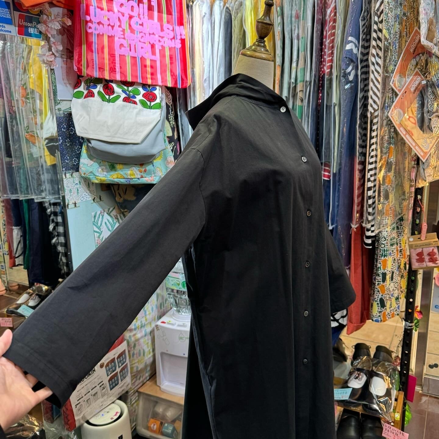 Sale- Diaries Black Coat, made in Japan