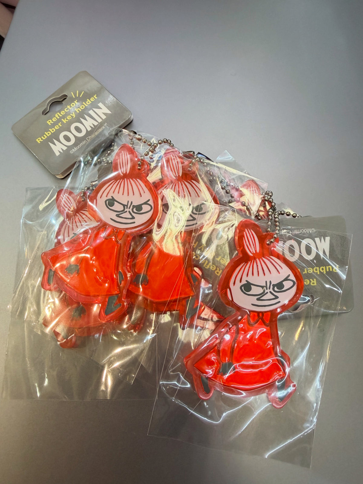 Zowie Little My Reflector Rubber Keychain