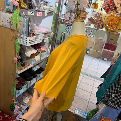 Days Yellow T-shirt, made in Japan