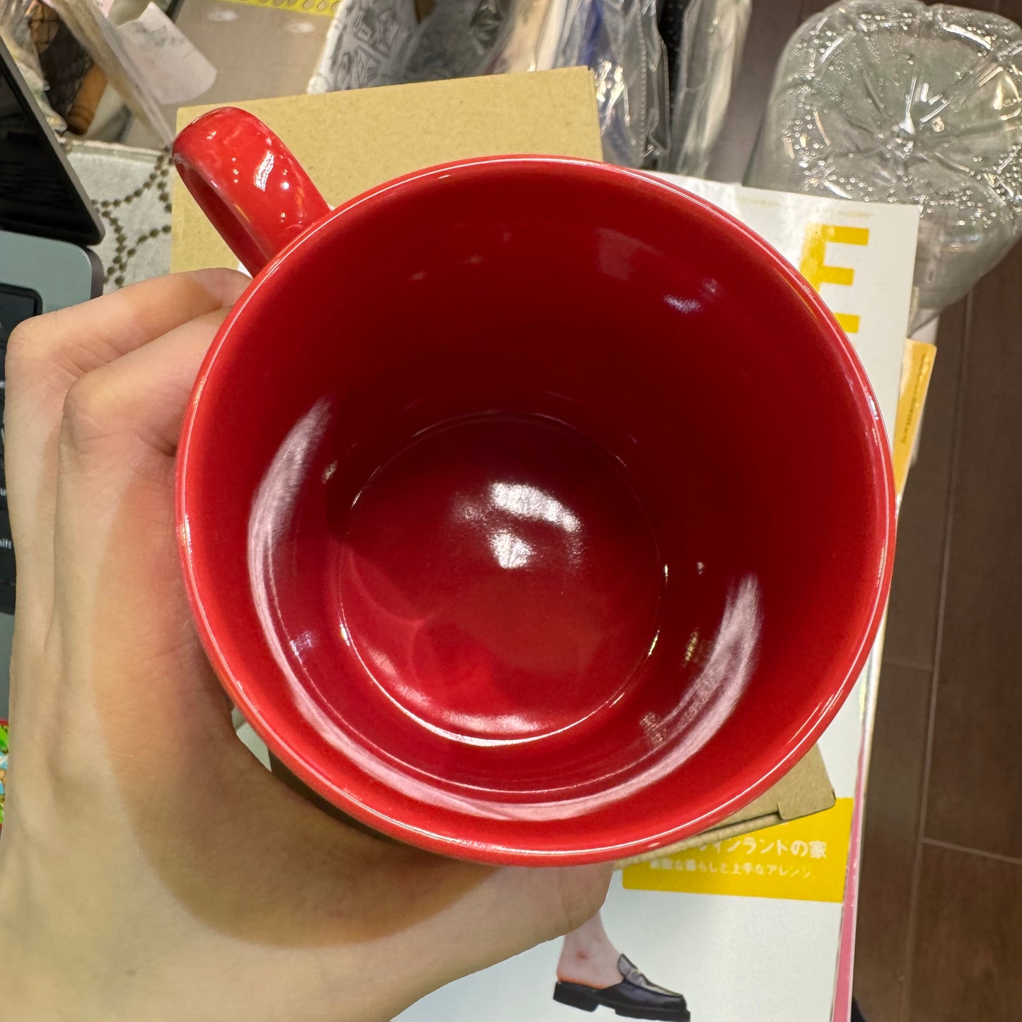 Little My Porcelain Red Mug, made in Japan