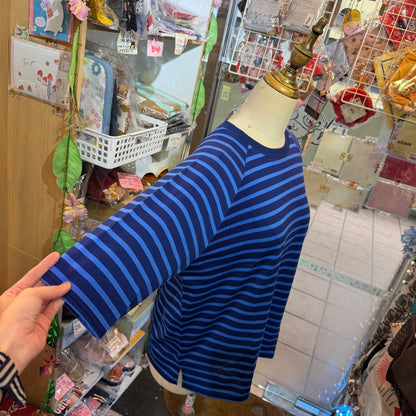 Nachukara Striped T-shirt, 2 Colors, made In Japan