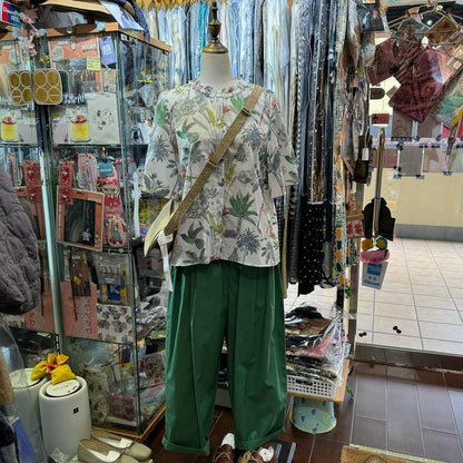 EXTRA30- Michel Beaudouin X Liberty London Shirt, made in Japan