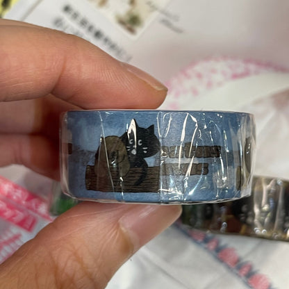 Ne-net Nya Otter Masking Tape, made in Japan