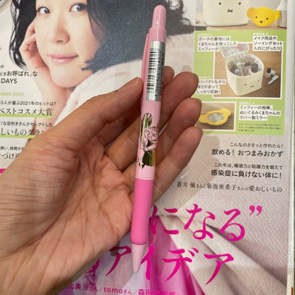 Little My and Moomin Black ink Ballpoint Pen, made in Japan