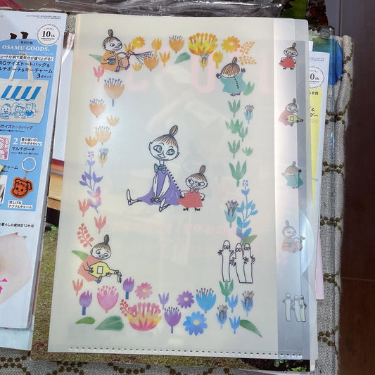 Little My A4 File Folder, made in Japan