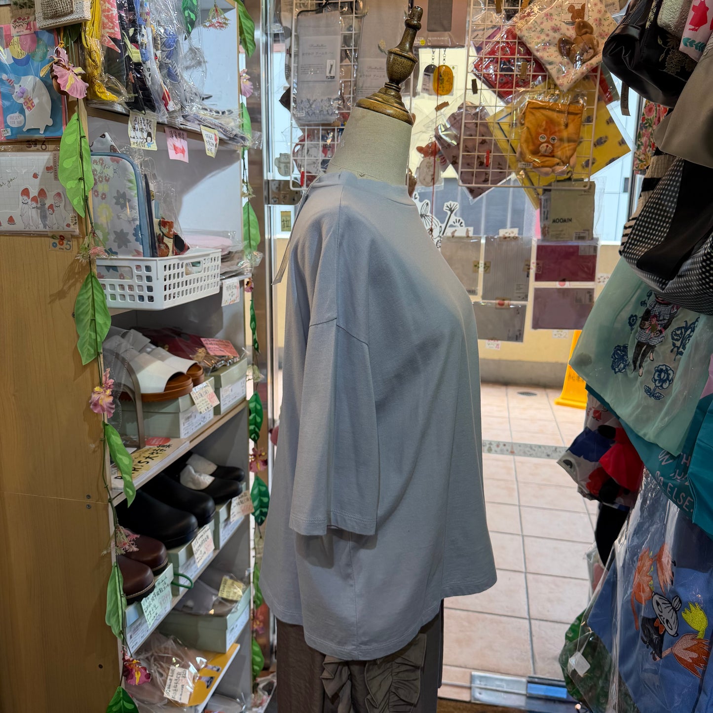 Laiterie Light Blue T-shirt, made in Japan