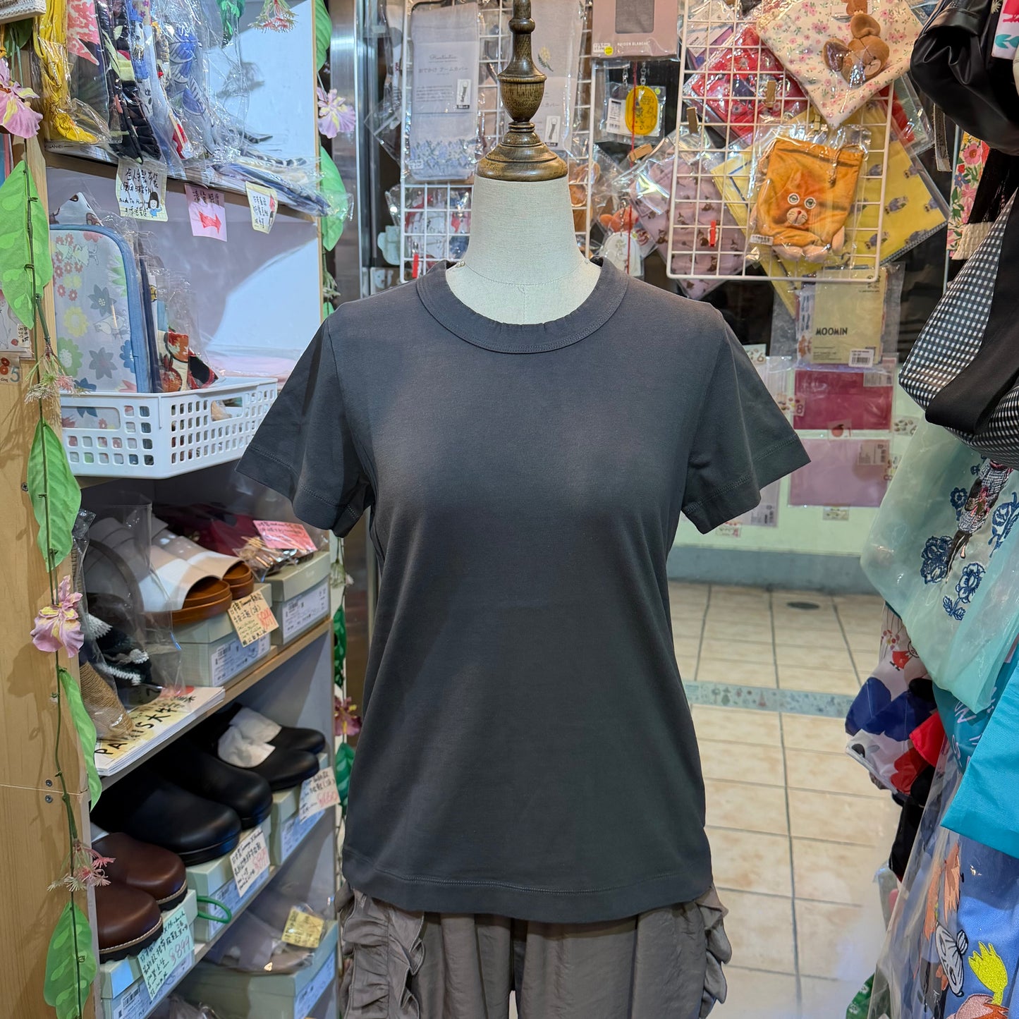 Laiterie Slim Cut T-shirt, 3 Colors, made in Japan
