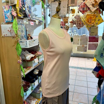 Ichi Cotton Tank Top, 3 Colors, made in Japan
