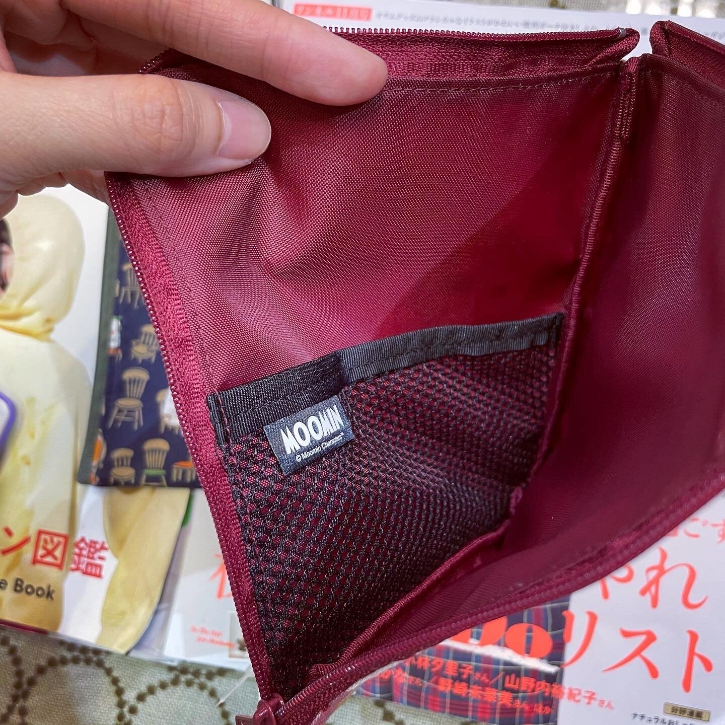 Sale- Moomin Small Pouch, 3 Colors, made in Japan