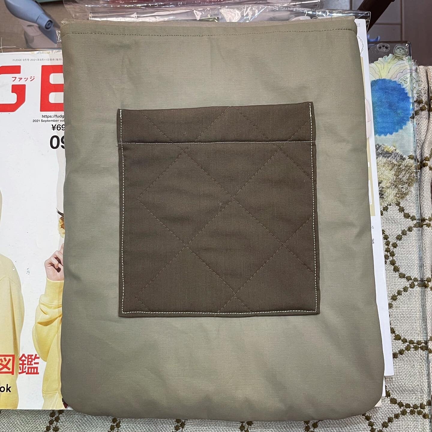 Handmade Metsa -森 Notebook, Tablet Case, fabric from Japan