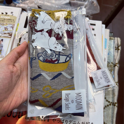 Sale- Moomin and Little My Socks, 4 Patterns, made in Japan