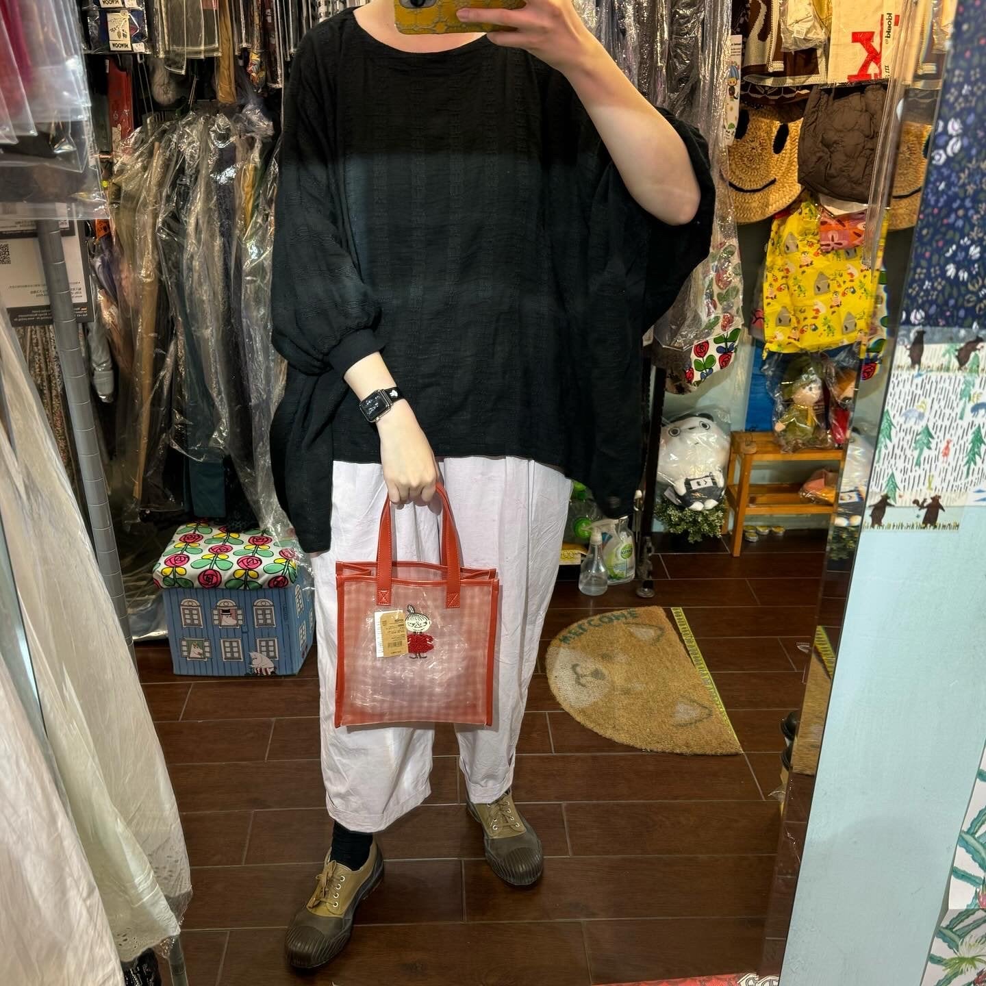 Sale- Little My  See-through HandBag, Transparent