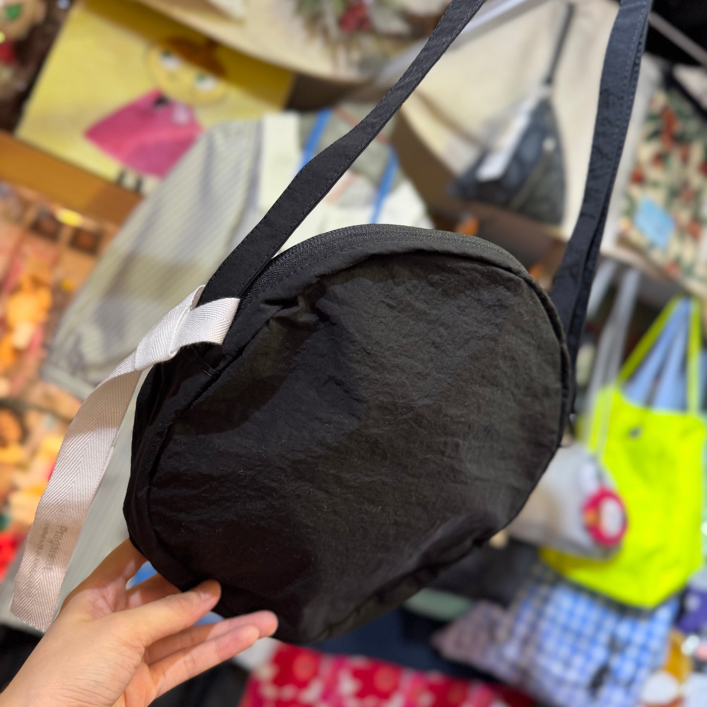 Anvocoeur Circle Nylon Bag, 2 Colors, made in Japan