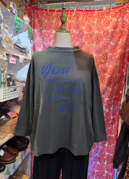 Laiterie You can’t… T-shirt, 2 Colors, made in Japan